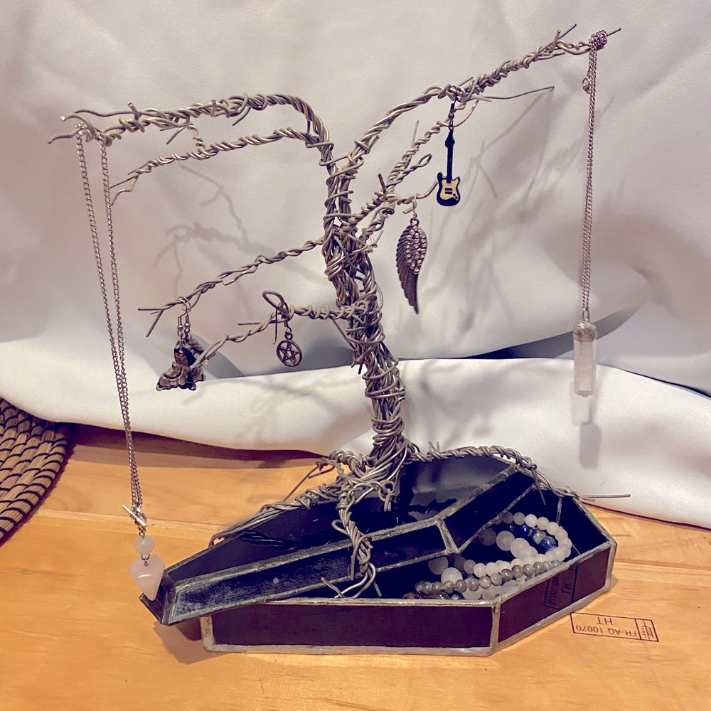 Gothic Stainglass jewelry box.